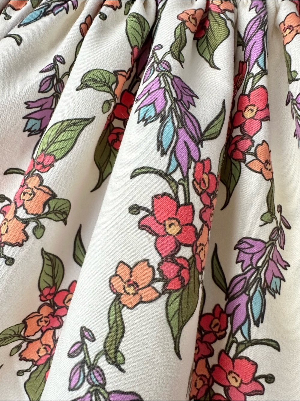 Peek Floral Long Sleeve Dress - Picture 4 of 8